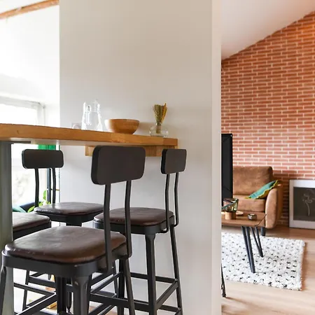Apartment Le Loft Botanique Et Son Parking Gratuit